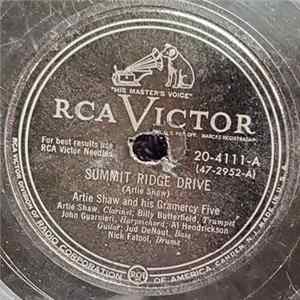 Artie Shaw And His Gramercy Five - Summit Ridge Drive / Special Delivery Stomp Mp3