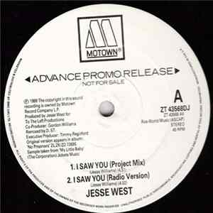 Jesse West - I Saw You Mp3