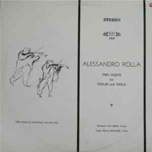 Alessandro Rolla / Salvatore Accardo, Luigi Alberto Bianchi - Two Duets For Violin And Viola Mp3