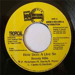 Bounty Killer - How Dem A live So Mp3