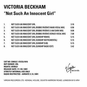 Victoria Beckham - Not Such An Innocent Girl Mp3