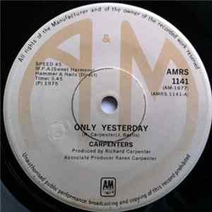 Carpenters - Only Yesterday Mp3