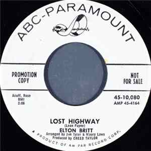 Elton Britt - Lost Highway / A Convict And A Rose Mp3