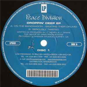Peace Division - Droppin' Deep EP Mp3