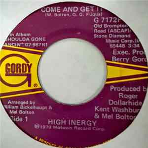 High Inergy - Come And Get It Mp3