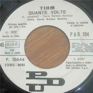 Tihm / Mina - Quante Volte / Lamento D'Amore Mp3