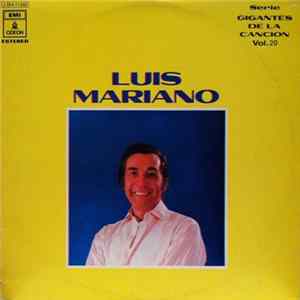 Luis Mariano - Gigantes De La Cancion Vol. 20 Mp3