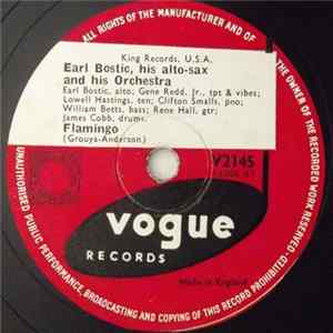 Earl Bostic, His Alto-Sax And His Orchestra - Flamingo / Sleep Mp3