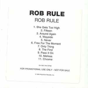 Rob Rule - Rob Rule Mp3