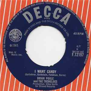 Brian Poole & The Tremeloes - I Want Candy Mp3