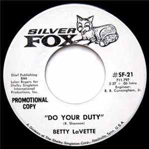 Betty Lavette - Do Your Duty Mp3