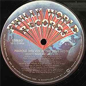 Harold Melvin & The Blue Notes - Don't Give Me Up Mp3