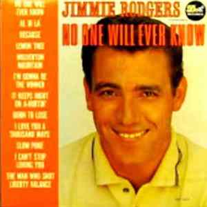 Jimmie Rodgers - No One Will Ever Know Mp3