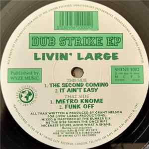 Livin' Large - Dub Strike EP Mp3