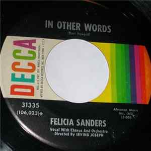 Felicia Sanders - In Other Words / Tonight Mp3