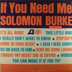 Solomon Burke - If You Need Me Mp3