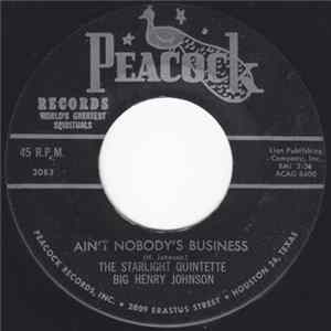 The Starlight Quintette - Ain't Nobody's Business Mp3