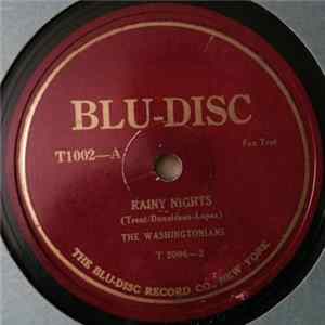 The Washingtonians - Rainy Nights / Choo Choo Mp3