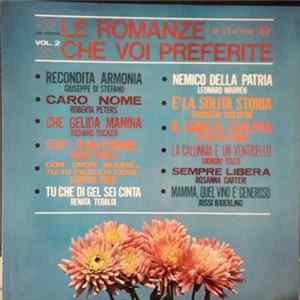 Various - Le Romanze Che Voi Preferite Vol. 2 Mp3