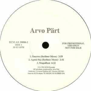 Arvo Pärt - Te Deum Mp3