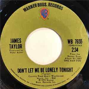James Taylor - Don't Let Me Be Lonely Tonight Mp3