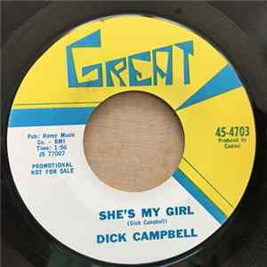 Dick Campbell - She's My Girl / Debbie Darling Mp3