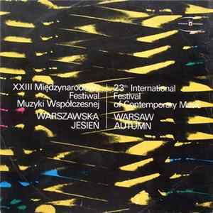 Various - Warszawska Jesień - 1979 - Warsaw Autumn (Kronika Dźwiękowa Nr 4) Mp3