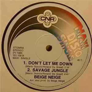 Beige Neige - Don't Let Me Down Mp3