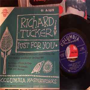 Richard Tucker , Alfredo Antonini, Columbia Symphony Orchestra - Just For You Mp3