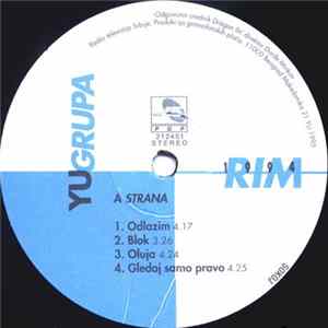 YU Grupa - Rim 1994 Mp3