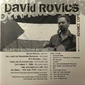 David Rovics - Halliburton Boadroom Massacre Mp3