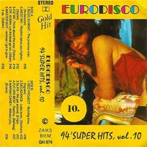 Various - Eurodisco 94' Super Hits, Vol. 10 Mp3