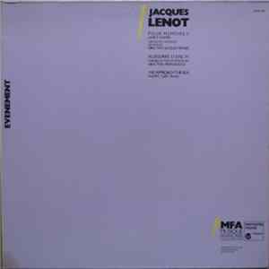 Jacques Lenot - Pour Mémoire II / Allégories D'Exil IV / We Approach The Sea Mp3