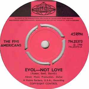 The Five Americans - Evol - Not Love Mp3