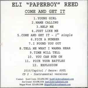 Eli "Paperboy" Reed - Come And Get It! + Instrumentals Mp3