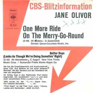 Jane Olivor - One More Ride On The Merry-Go-Round Mp3