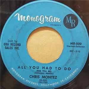 Chris Montez - All You Had To Do Mp3