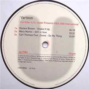 Cut Killer & DJ Abdel - R&B 2000 International Mp3