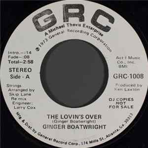 Ginger Boatwright - The Lovin's Over Mp3