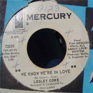 Lesley Gore - We Know We're In Love / That's What I'll Do Mp3