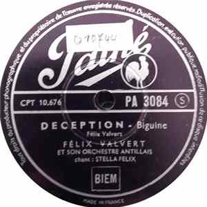 Félix Valvert Et Son Orchestre Antillais - Déception / Tiburcia Mp3