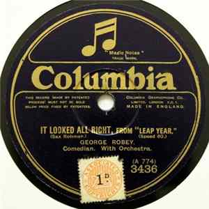 George Robey - It Looked All Right / Guy Mp3