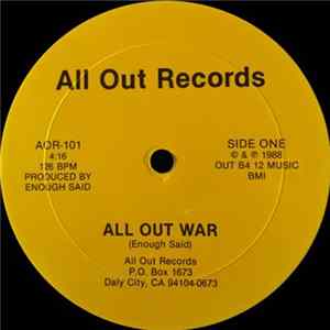 Enough Said - All Out War Mp3