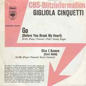 Gigliola Cinquetti - Go (Before You Break My Heart) Mp3