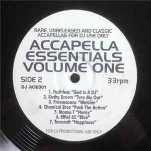 Various - Accapella Essentials Volume One Mp3