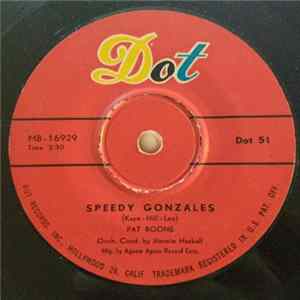 Pat Boone - Speedy Gonzales Mp3