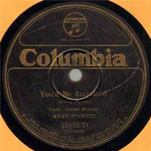 Riley Puckett - You'd Be Surprised / I'll Never Get Drunk Any More Mp3
