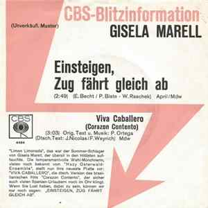 Gisela Marell - Einsteigen, Zug Fährt Gleich Ab Mp3