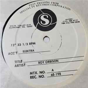Roy Orbison - Laminar Flow Mp3