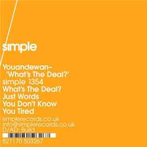 Youandewan - What's The Deal? Mp3